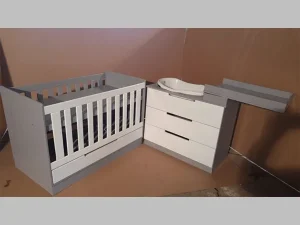 Squareline Cot Set: WD 01