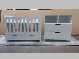 Squareline Cot Set: WD 15