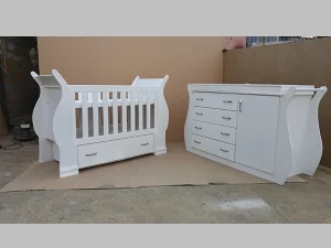 Sleigh Cot Set: Sur 05