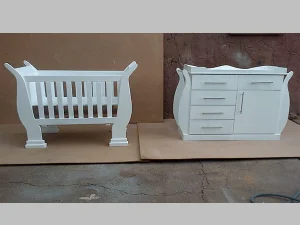 Sleigh Cot Set: Sur 13