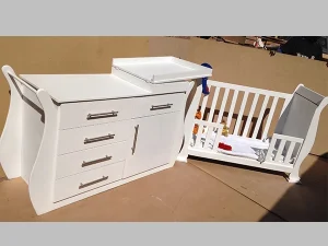 Sleigh Cot Set: Sur 15