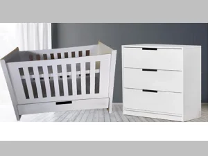 Squareline Cot Set: WD 10