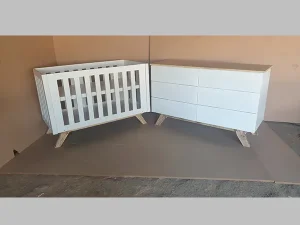 Squareline Cot Set: WD 13